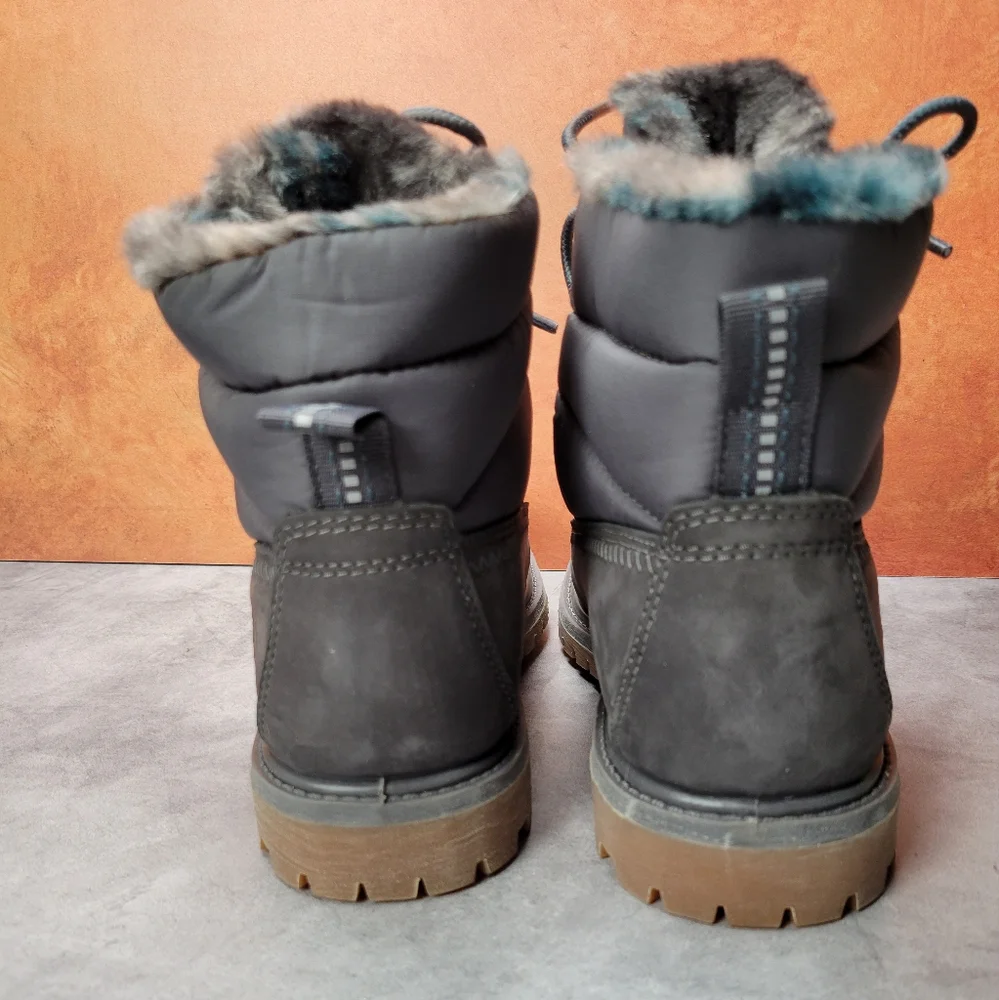 Timberland Gray Premaloft insulated hiking boots. Size 7 - Picture 3 of 14